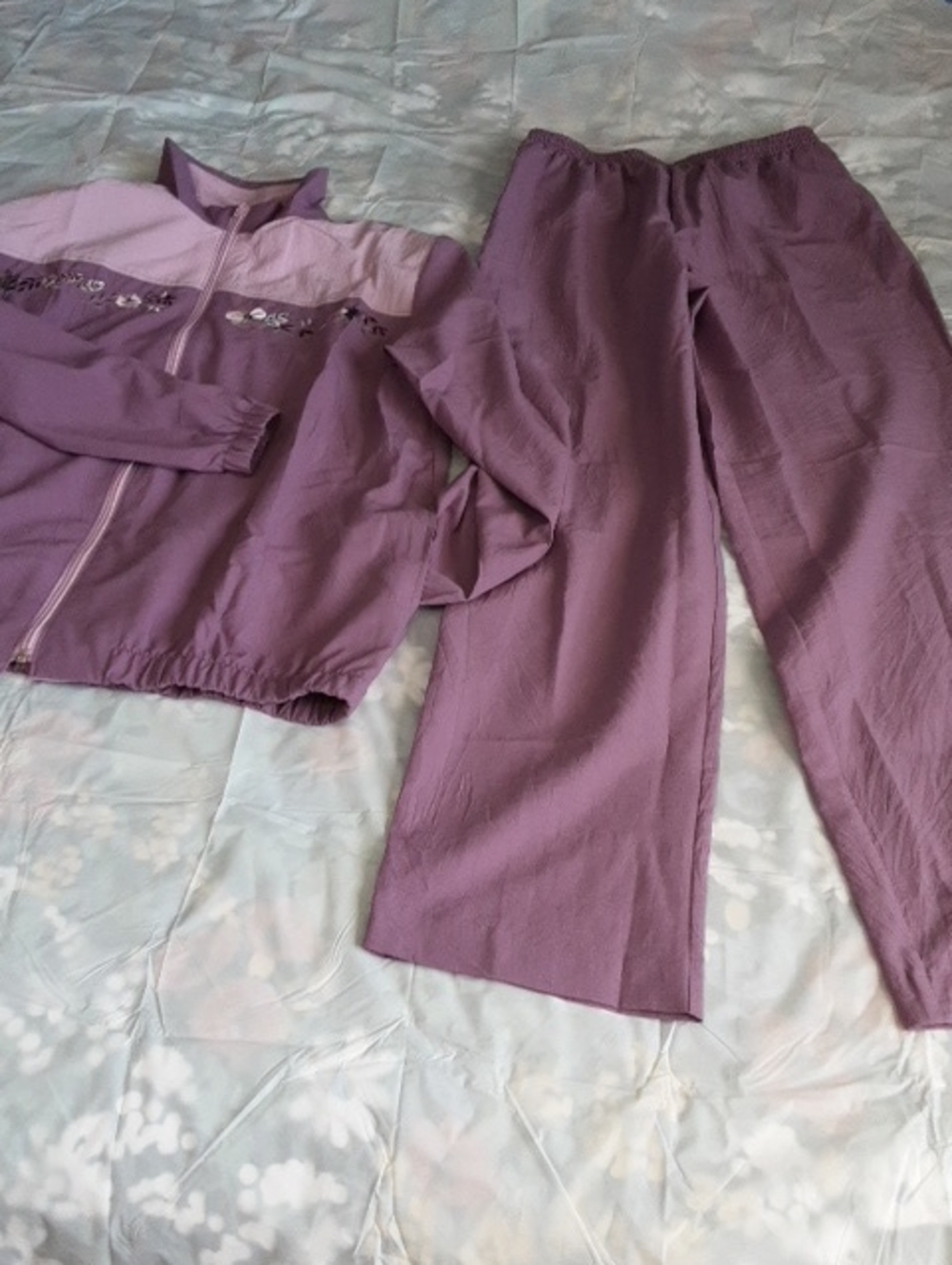 Blair 444 Women's Sportswear Embroidery Set Sz M Pre-owned Good Purple/Pink